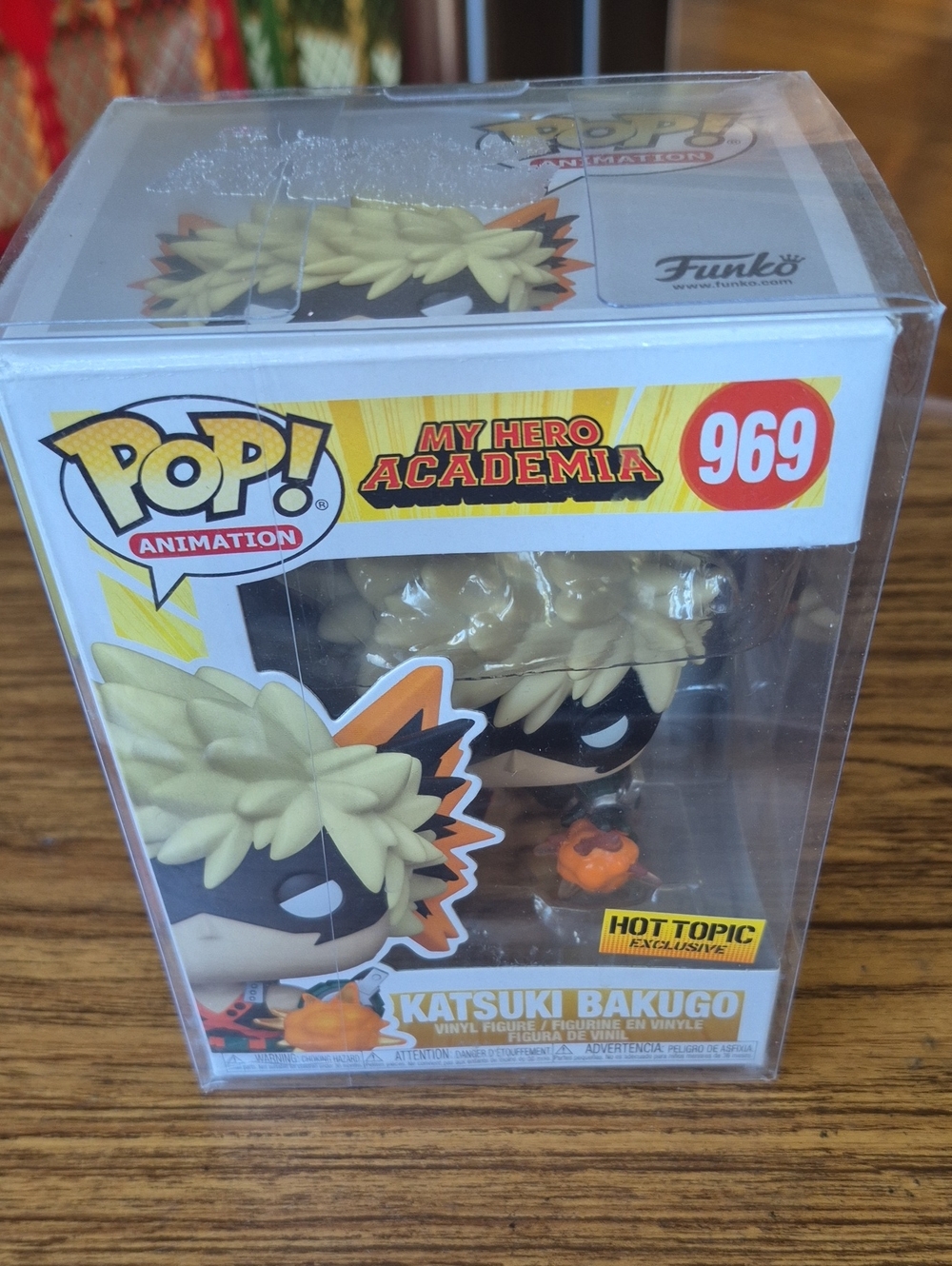 New Funko Pop! Animation My Hero Academia Katsuki Bakugo -Blonde, Black & Orange